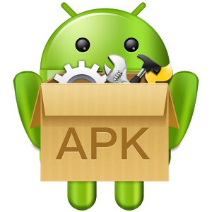 Muñeco de Android con una caja de herramientas
