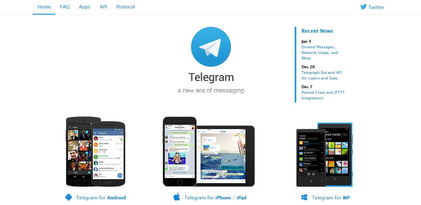 Aplicación de Telegram