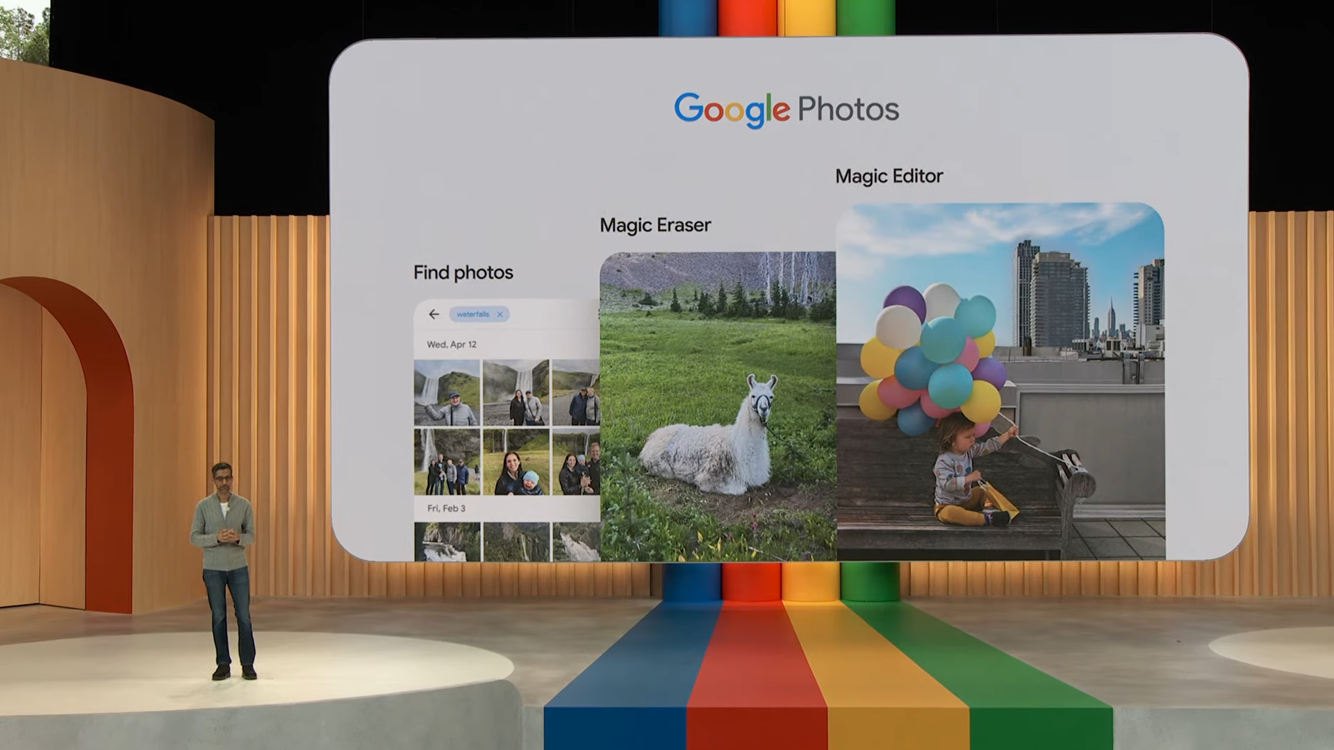 Todas las funciones inteligentes de retoque fotográfico de Google.
