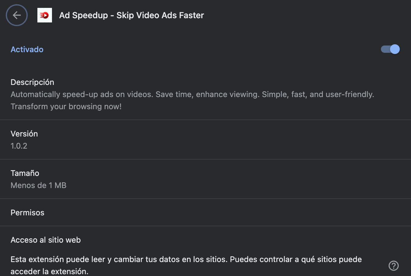 ad speedup