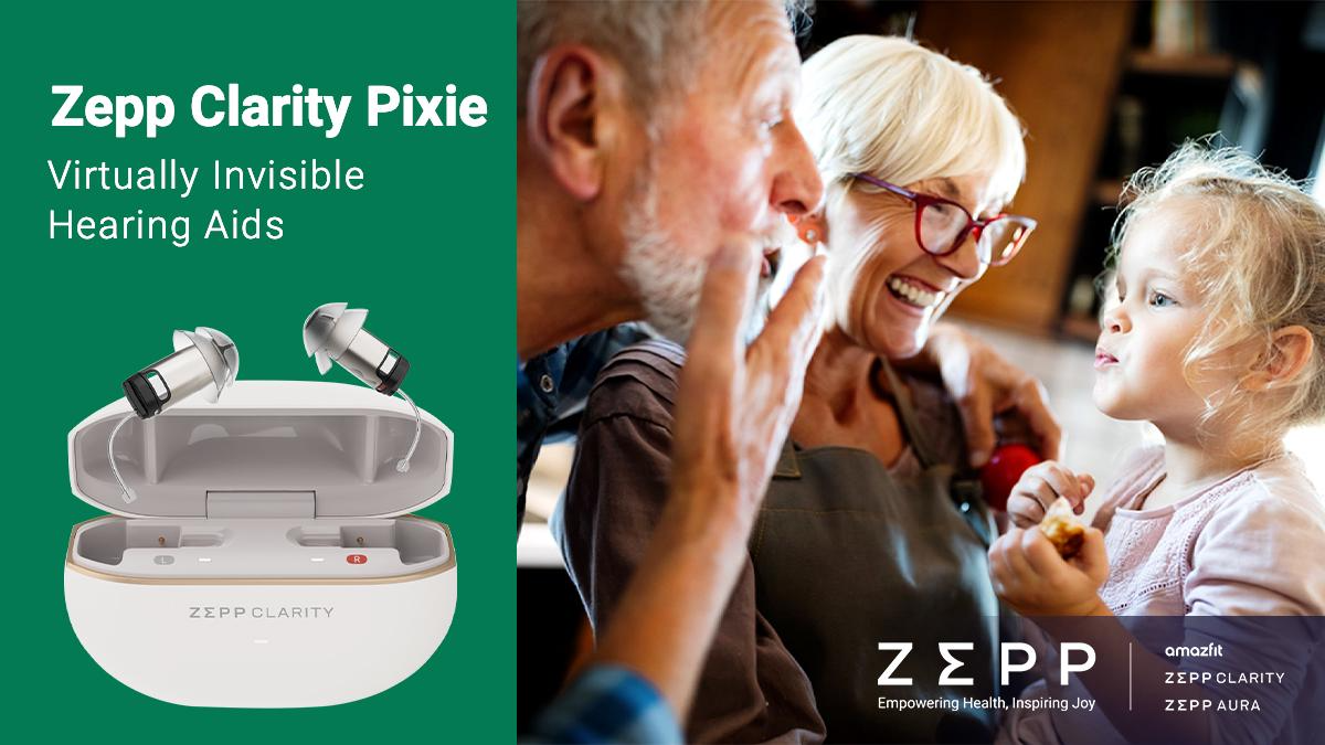 Primeras imágenes de los auriculares Zepp Clarity Pixie