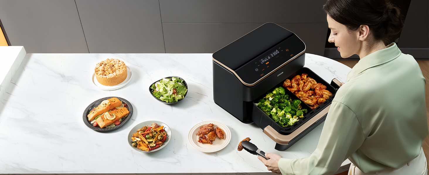 COSORI Presenta Dual Blaze Twinfry Chef Edition, La única Freidora De ...