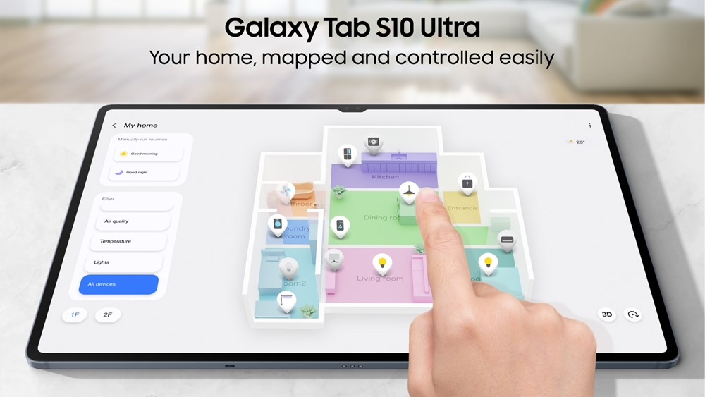 Imagen promocional de la nueva Samsung Galaxy Tab S10 Ultra