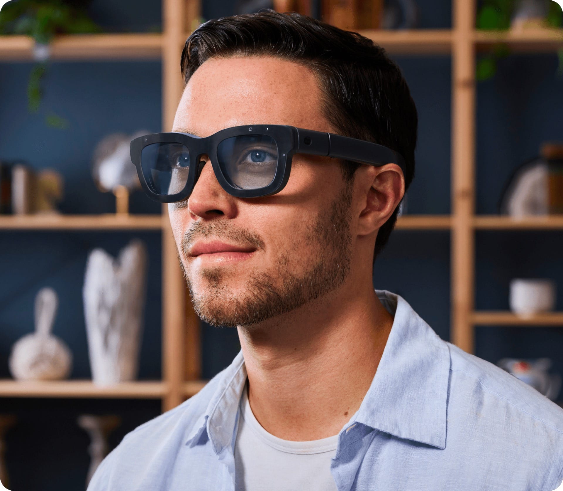 Imágenes promocionales de Orion, las nuevas gafas de realidad aumentada de Meta