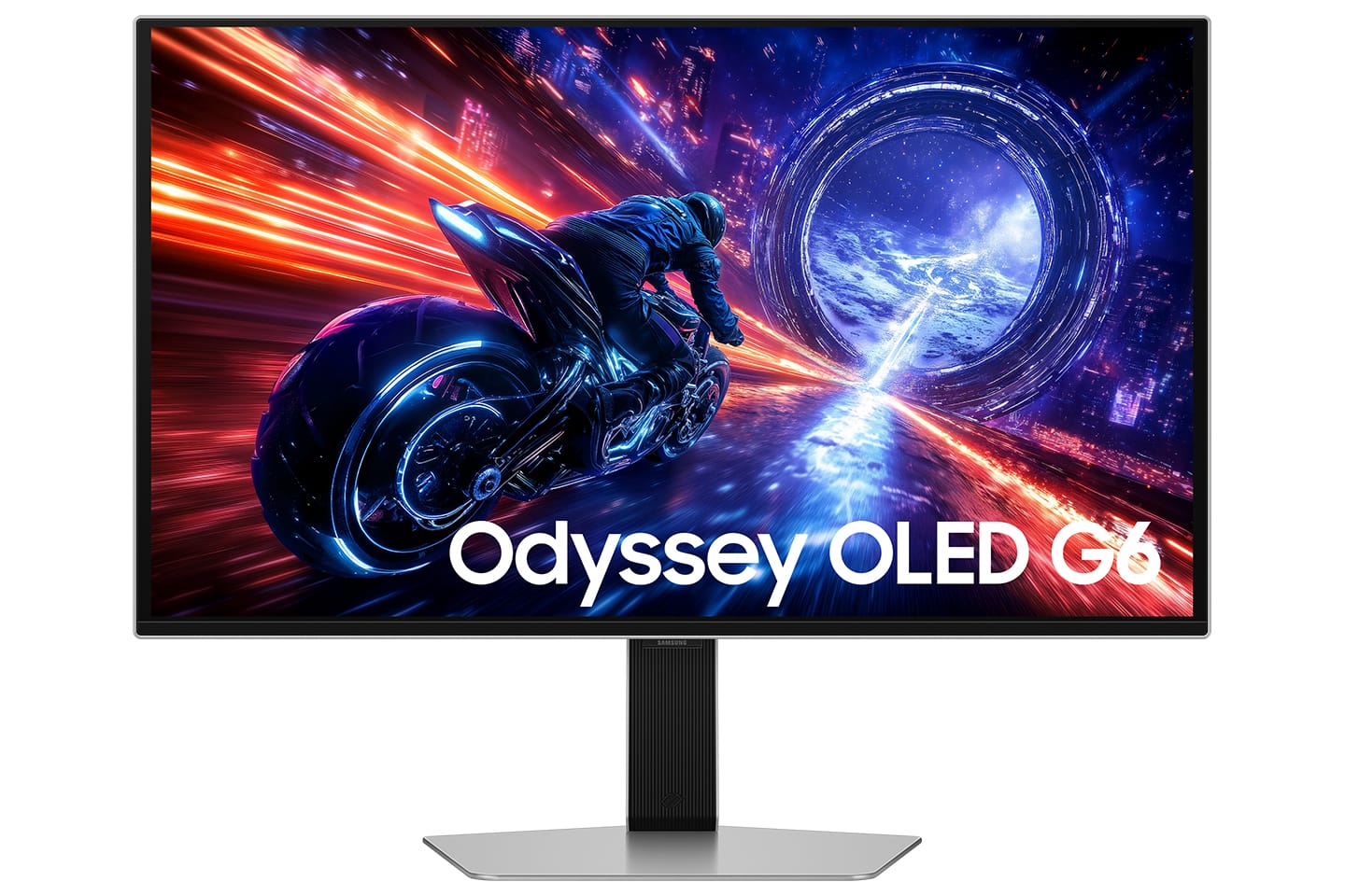 Imagen promocional del monitor Samsung Odyssey OLED G6