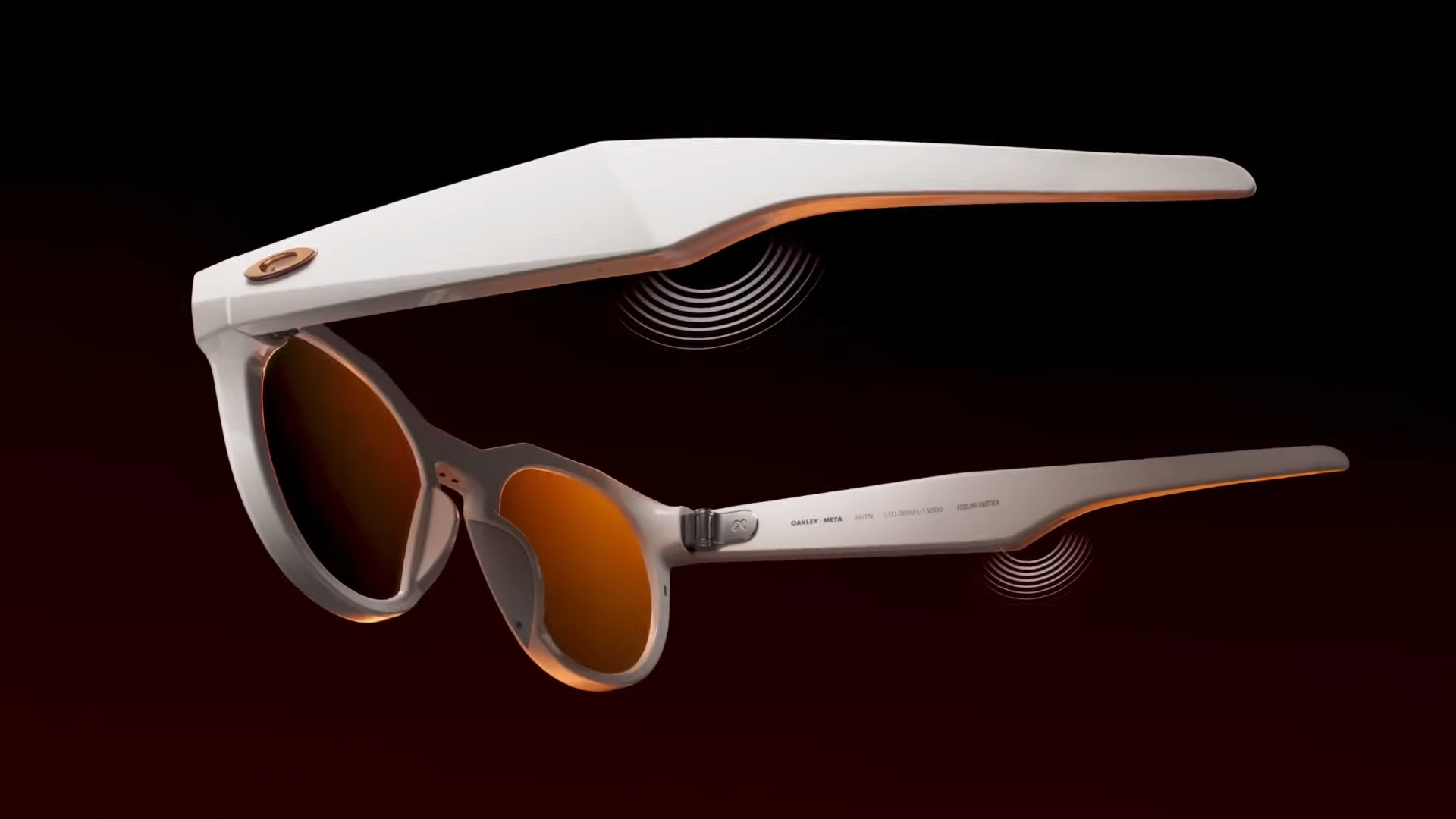 Imagen promocional de las nuevas gafas inteligentes Oakley Meta