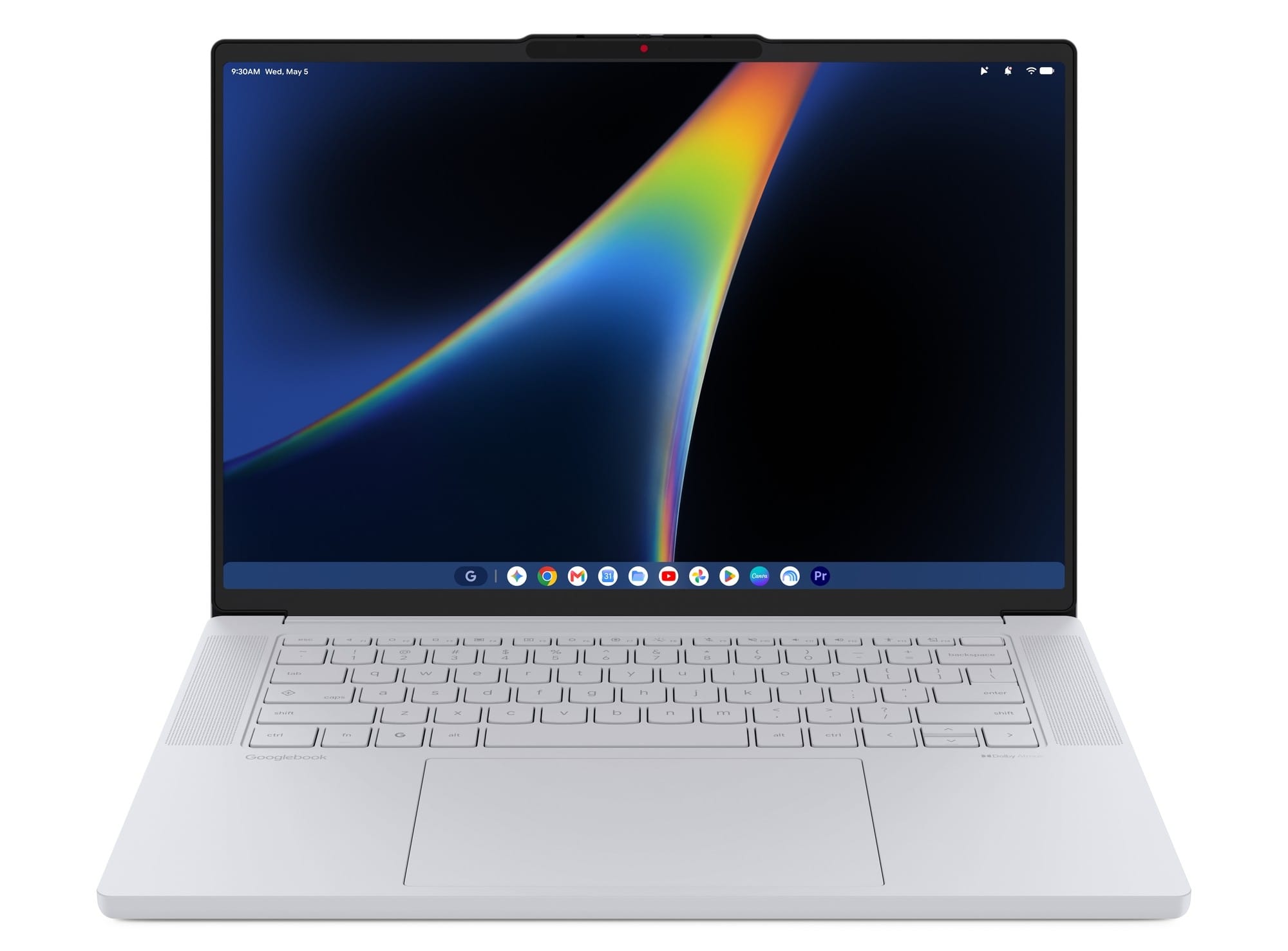 Imagen promocional del nuevo portátil Lenovo Googlebook 15