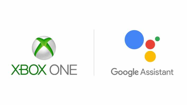 Logo de Xbox ONE y el de Google Assistant