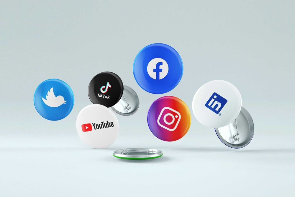 Logos de redes sociales