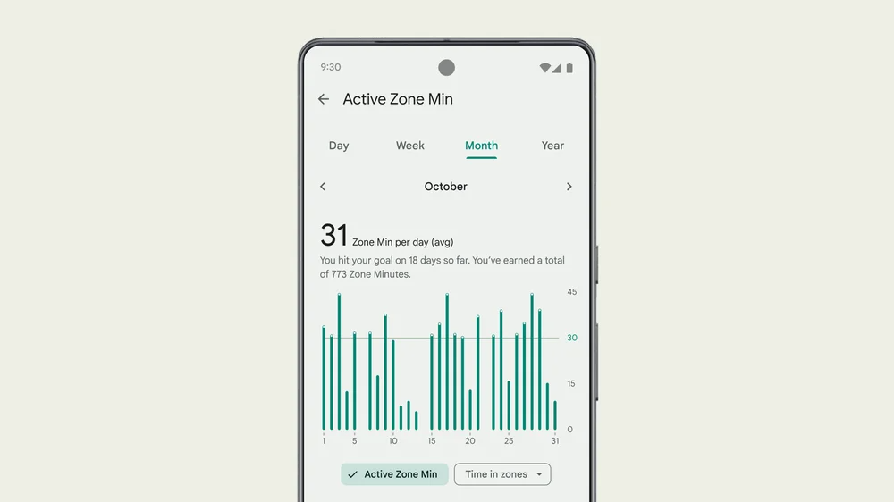 Nuevo diseño de la aplicación Fitbit