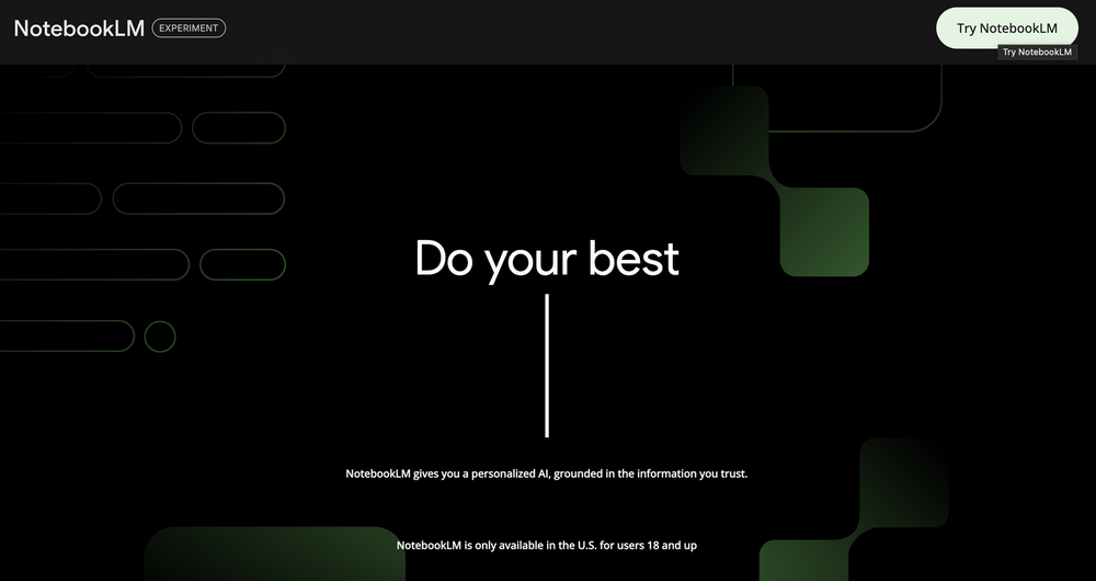 Portada de NotebookLM