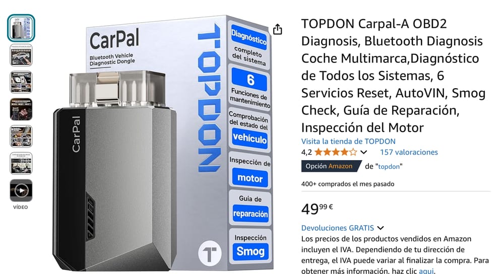 OBD2 TOPDON