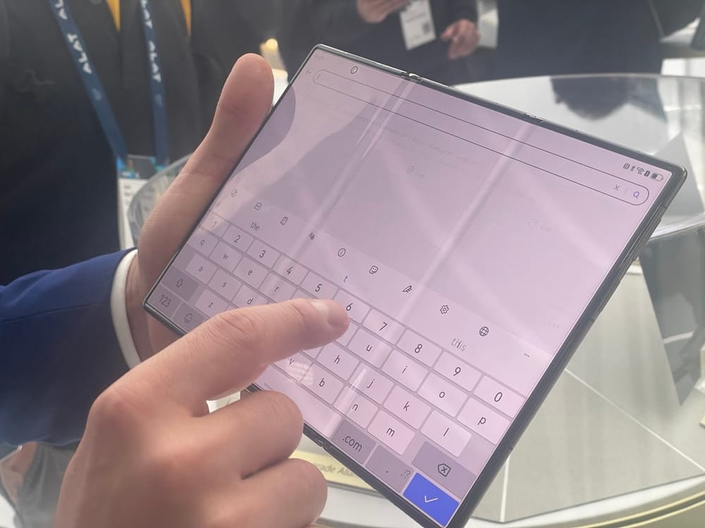 Imagen tomada por el equipo de AndroidTR.es en el estand de Huawei en el MWC de Barcelona 2025