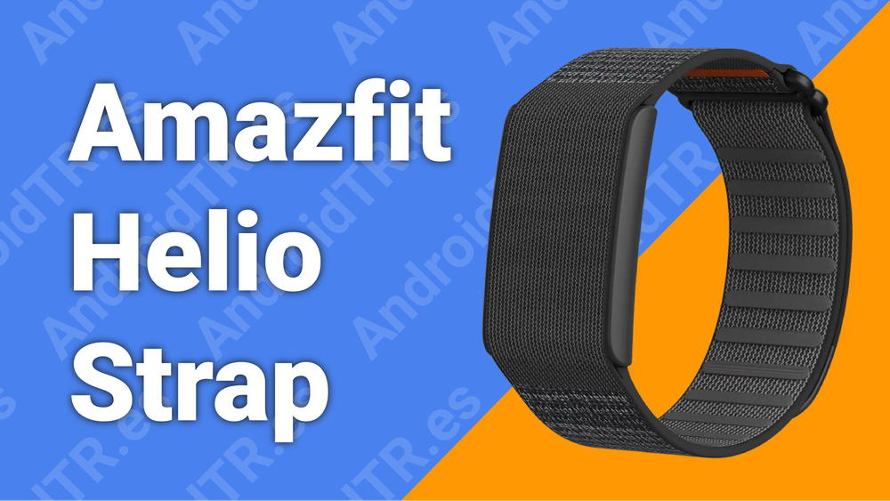 Imagen oficial de la Amazfit Helio Strap