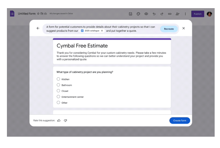 Google Forms