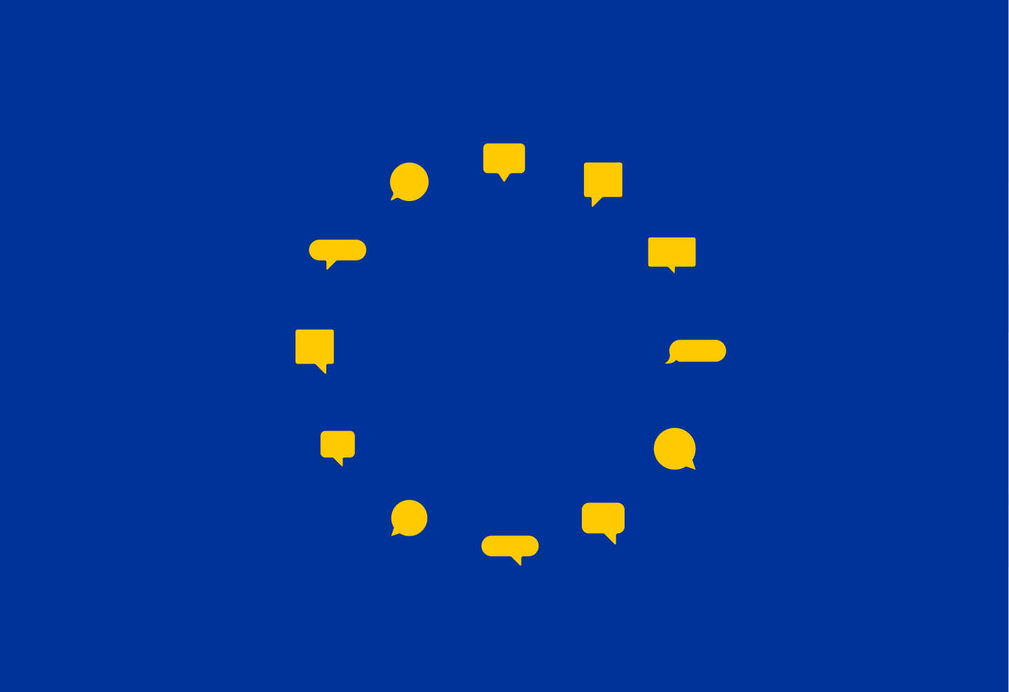 Bandera de la Unión Europea
