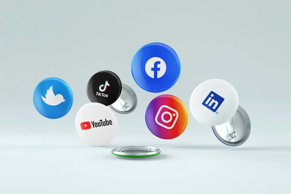 Logos de redes sociales
