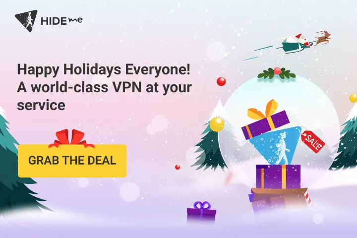 Porta de la página de HIDEme