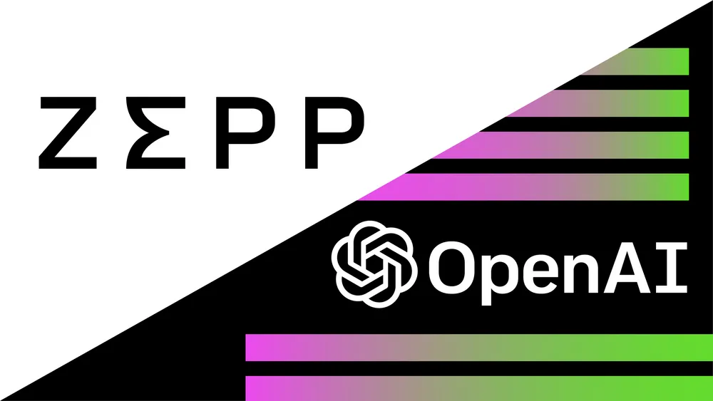 Logos de Zepp y OpenAI