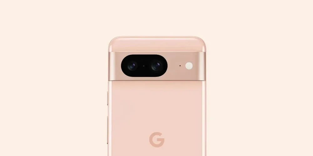 Google Pixel 8 en color rosa