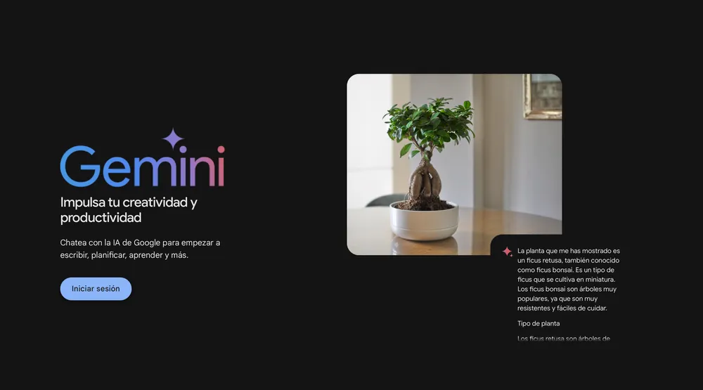 Pantalla principal de Gemin