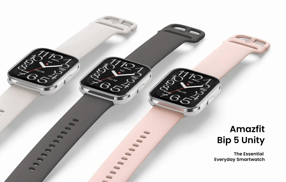 Nuevos relojes inteligentes Amazfit Bip 5 Unity