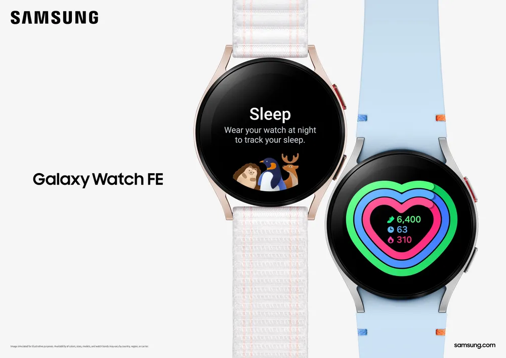 Primeras imágenes oficiales del Samsung Galaxy Watch FE