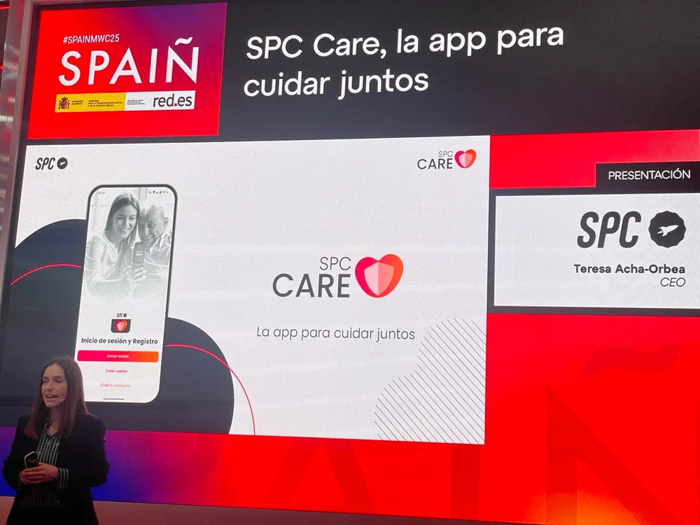 Imagen tomada por el equipo de AndroidTR.es en la presentación de SPC en el MWC de Barcelona 2025