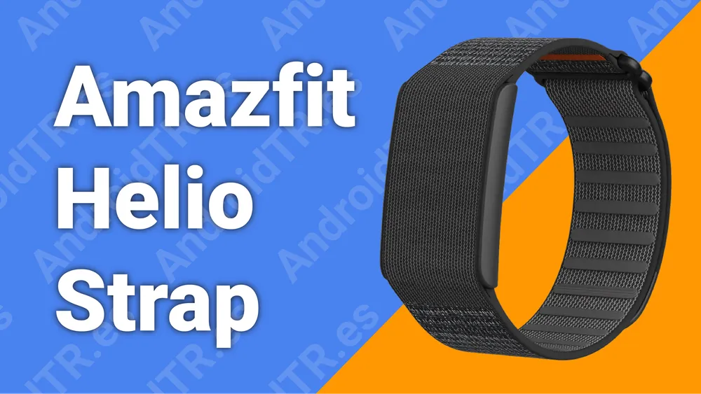 Imagen oficial de la Amazfit Helio Strap