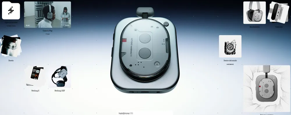 Auriculares Nothing Headphone One