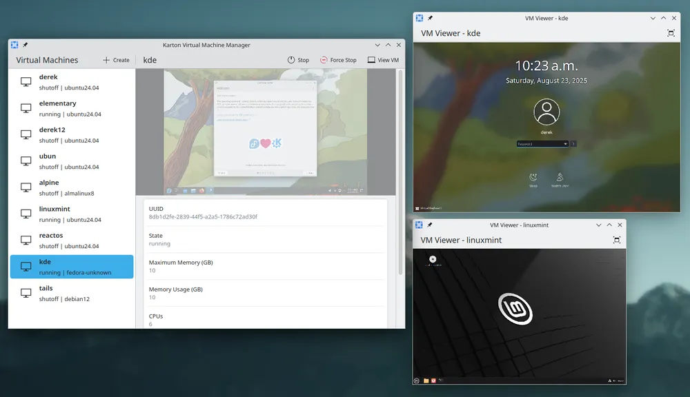 Nuevo gestor de máquinas virtuales para KDE que estabas esperando