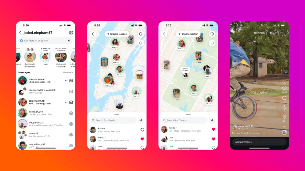 Instagram estrena mapa interactivo