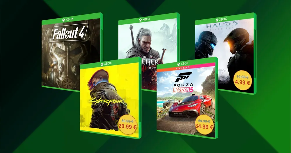 Algunos de los juegos en oferta por el Black Friday de 2025 para Xbox en la store oficial de Microsoft