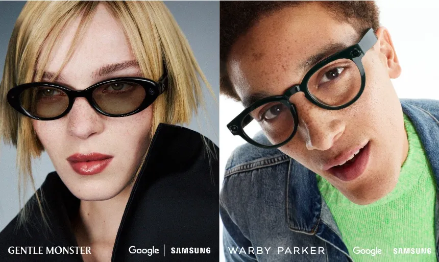 Samsung y Google presentan sus nuevas gafas inteligentes de diseño