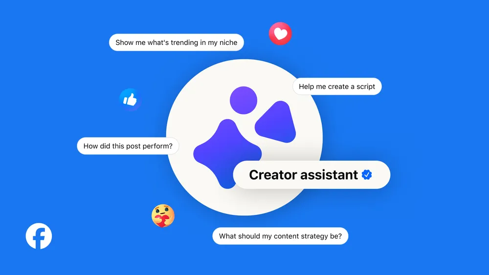 Meta estrena un asistente de inteligencia artificial para creadores en Facebook
