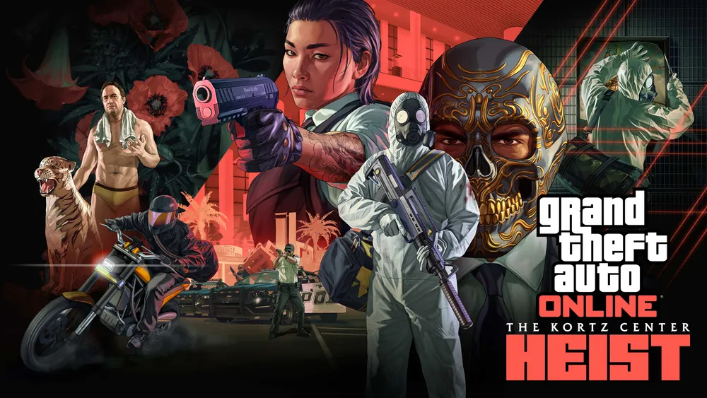 Imagen promocional de "GTA Online: Golpe al Kortz Center"