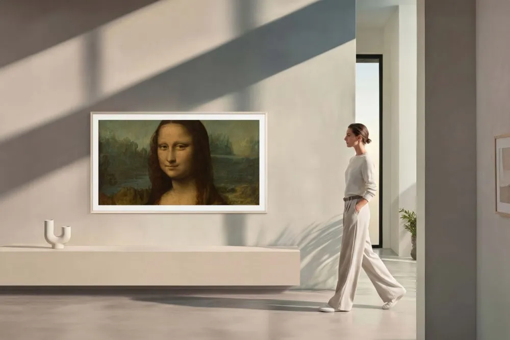 Imagen promocional del servicio de arte de Samsung para sus televisores