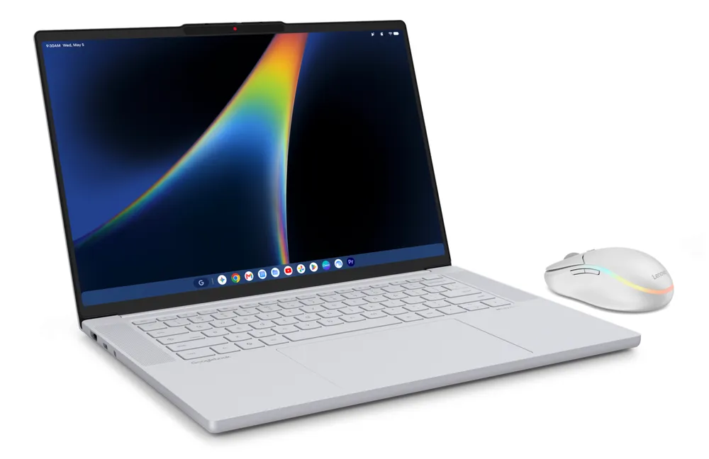 Imagen promocional del nuevo portátil Lenovo Googlebook 15