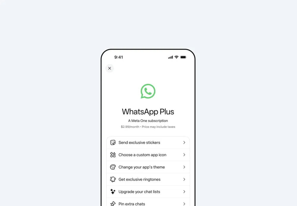 Imagen promocional de WhatsApp Plus y Meta One