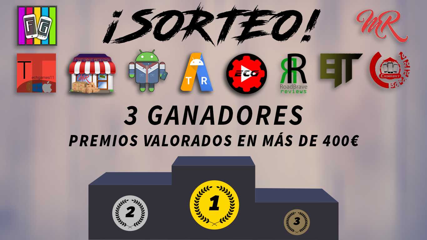 Sorteo De Más De 400€ En Premios, ¡Participa Gratis Con AndroidTR ...