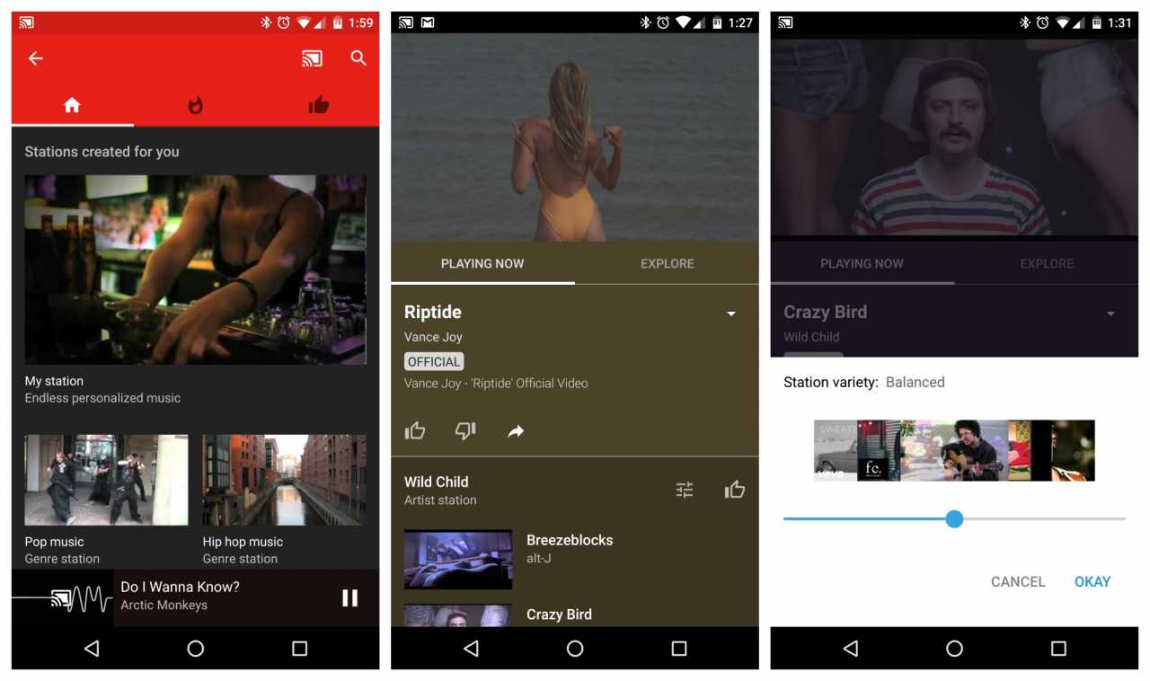 La versión de YouTube Music para la web permite modificar la calidad de