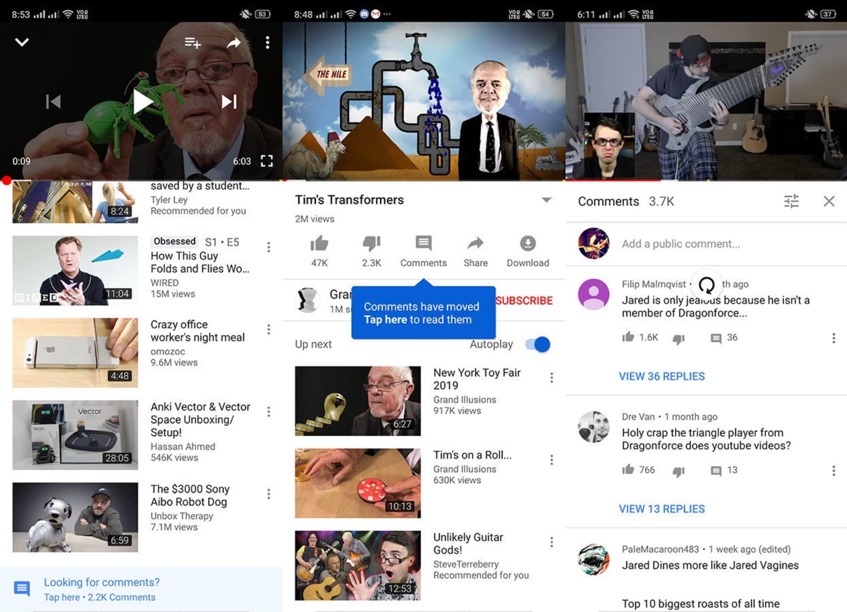 YouTube esconde los comentarios de los vídeos tras un YouTube esconde los comentarios de los vídeos tras un